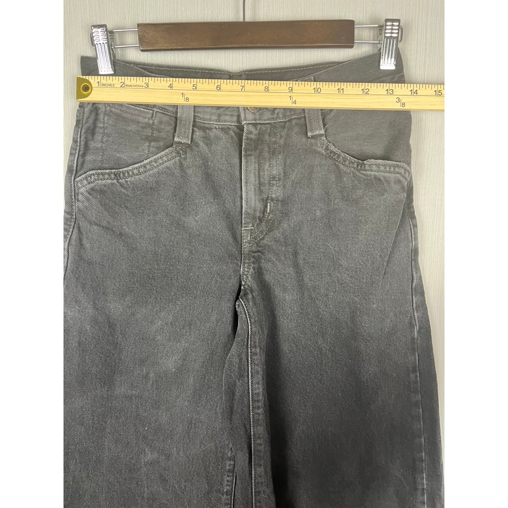 Levi's Womens 24x30 Black '94 Baggy Wide Leg High Rise Cotton Denim Retro 90s - Picture 7 of 9